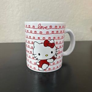 Hello kitty valentines mug